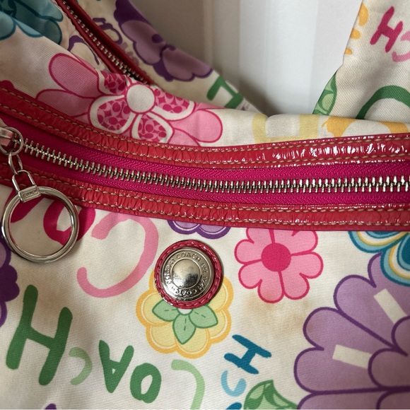 Coach Multicolor Floral Hobo Bag - Picture 4 of 9